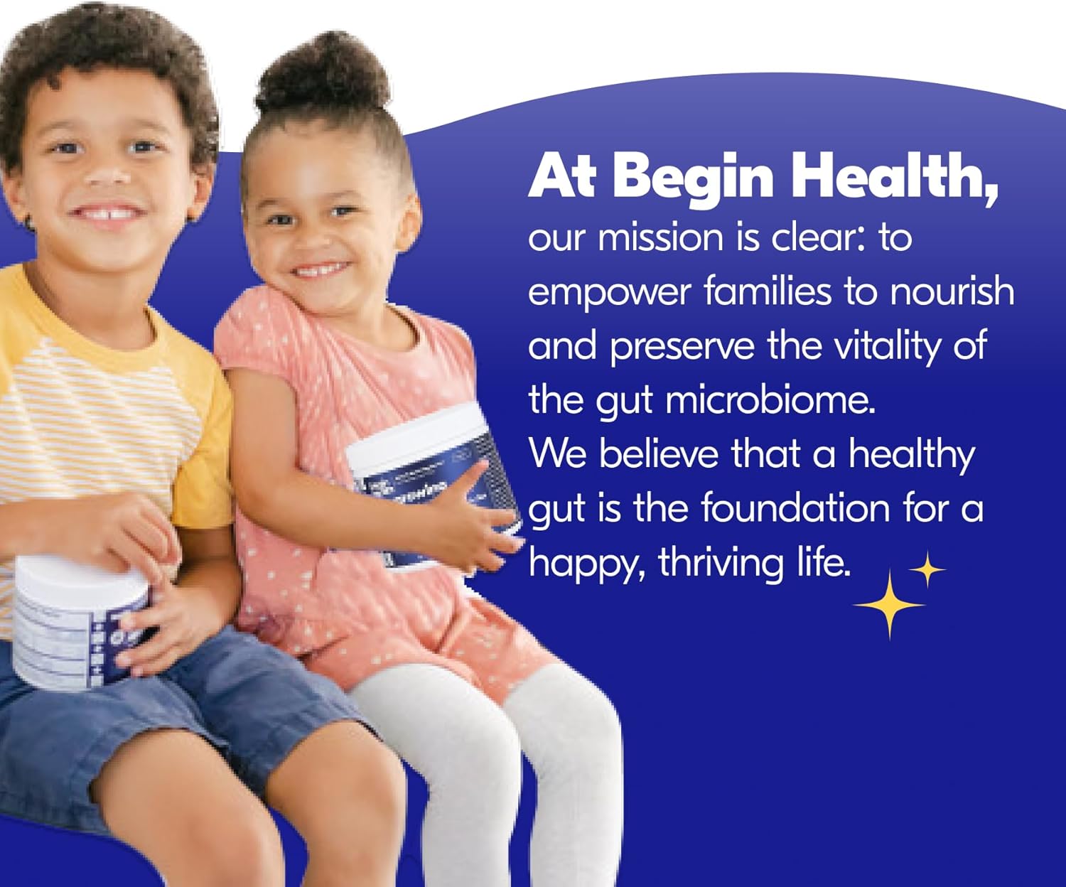 Begin Health Growing Up Prebiotics for Kids | Daily Prebiotic Fiber Supplement with 2'-FL HMO | Supports Regularity & Gut Health | Unflavored Powder | Ages 1+ | 56 Servings - Image 9