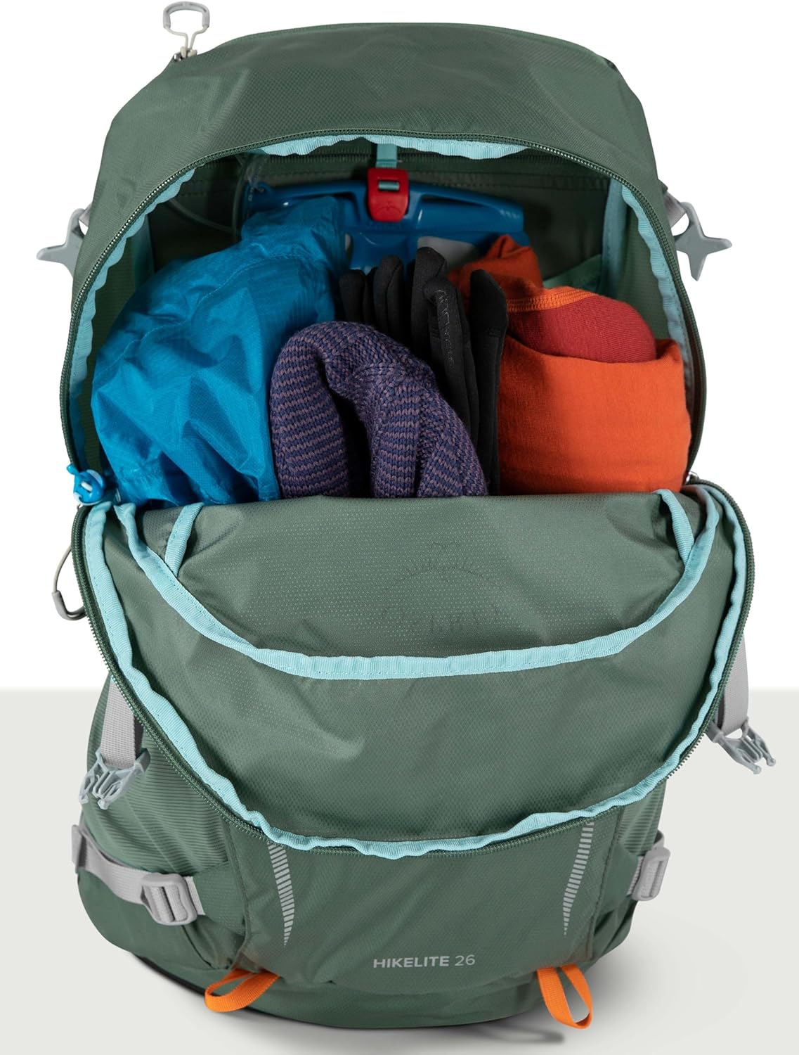 Osprey Hikelite 26L Hiking Backpack for Men and Women - Lightweight Daypack with Breathable Backpanel and Raincover - Ideal for Day Hikes, Travel, and Everyday Use in Any Weather, Black - Image 9