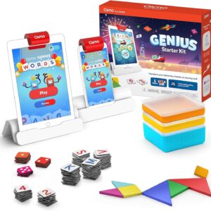 Osmo Genius Starter Kit for Kids Ages 6–10 | 5 Educational Learning Games | iPad Compatible | Educational STEM Learning System | Base Included