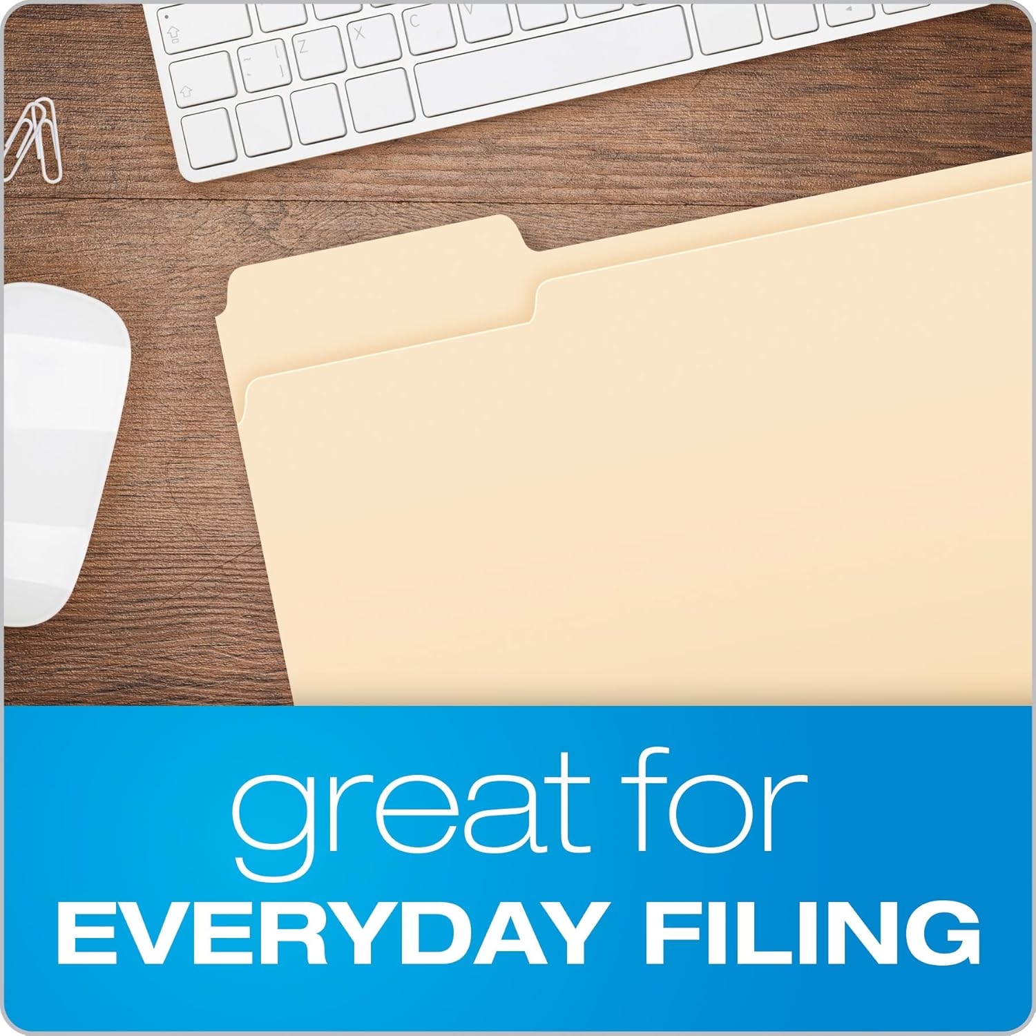 Pendaflex File Folders, 250 Bulk Pack, Durable Manila Folders, Letter Size (8.5" x 11"), 3 Tabs for Easy Labeling, Everyday Filing Essential for Offices, Classrooms & Home Document Organization - Image 6