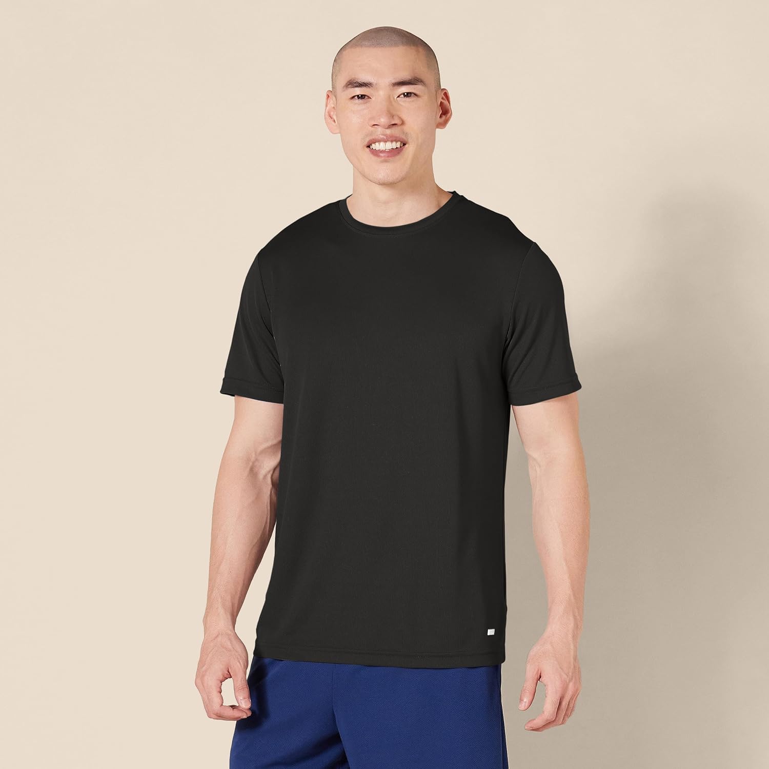 Amazon Essentials Men's Moisture Wicking Breathable Active Performance Tech Gym T-Shirts, Pack of 2 - Image 3