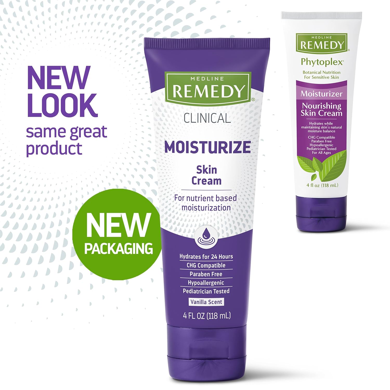 Medline Remedy Phytoplex Nourishing Skin Cream Moisturizer, 4 Fl. Oz (Pack of 2) - Image 2