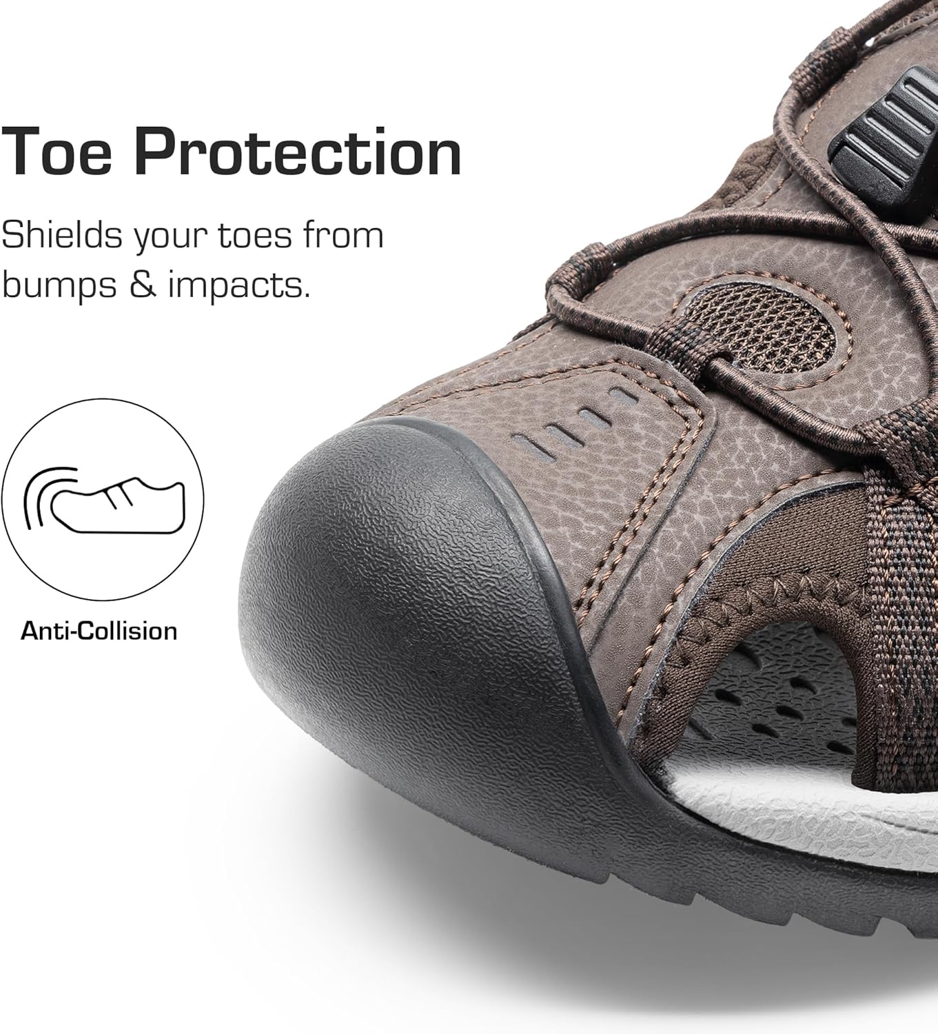 DREAM PAIRS Men's Sandals Hiking Water Sport Athletic Beach Outdoor Comfortable Casual Closed Toe Summer Sandal Shoes - Image 6