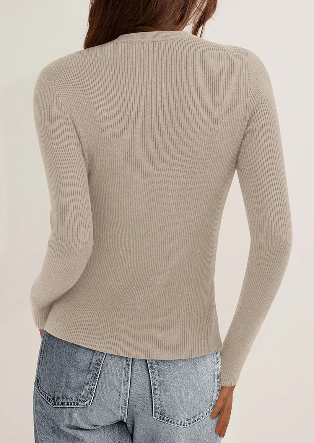 PRETTYGARDEN Womens 2026 Fall Cardigan Sweaters Lightweight Long Sleeve Button up Ribbed Knit Tops Winter Fashion Clothes - Image 6