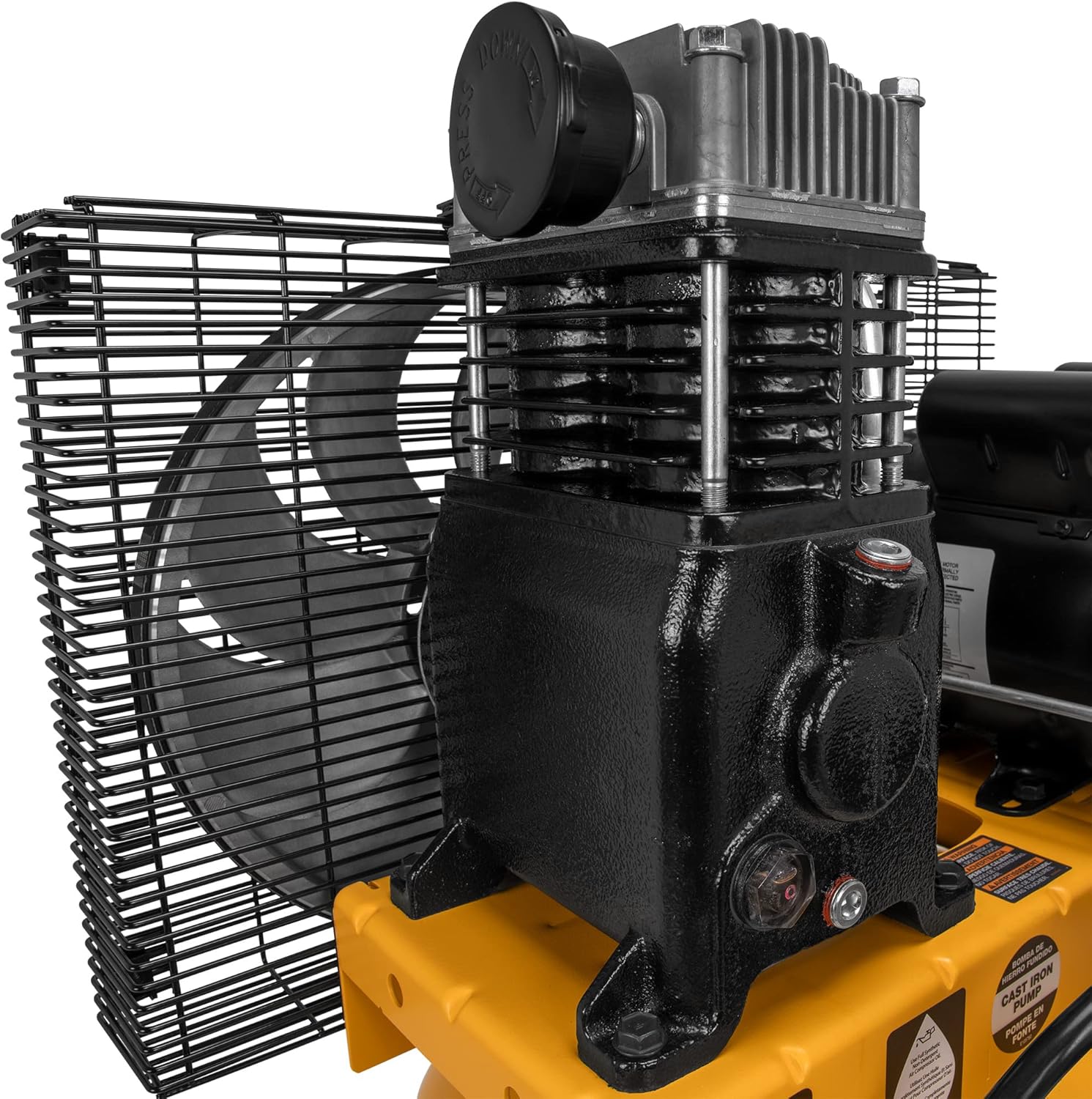 DEWALT 30 Gallon Portable Air Compressor with Max 175 PSI Electric, Oil Lube, Vertical - Image 3