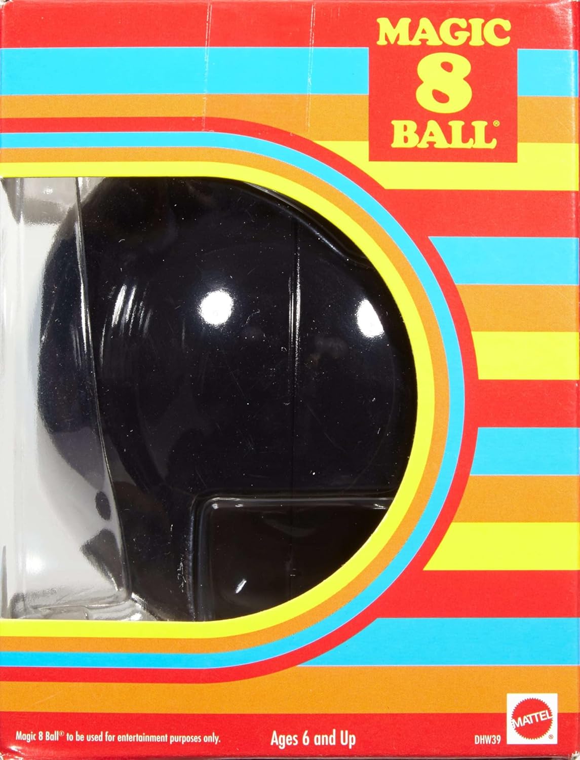 Mattel Games Magic 8 Ball Novelty Fortune-Telling Toy, Retro Look for Kids, Grown-Ups, Families, Parties & Travel (Amazon Exclusive) - Image 5