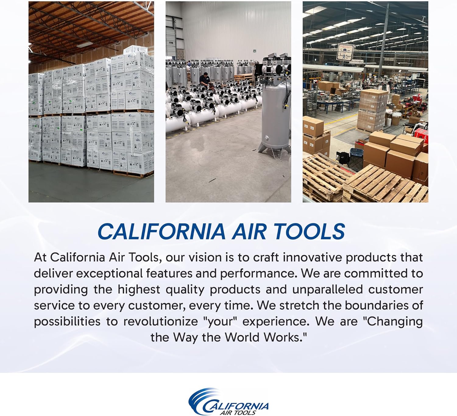 California Air Tools 2010A 1.0 HP Ultra Quiet and Oil-Free Air Compressor, 2 Gallon Aluminum Tank, 60 dBA Noise Level, Silver - Image 6