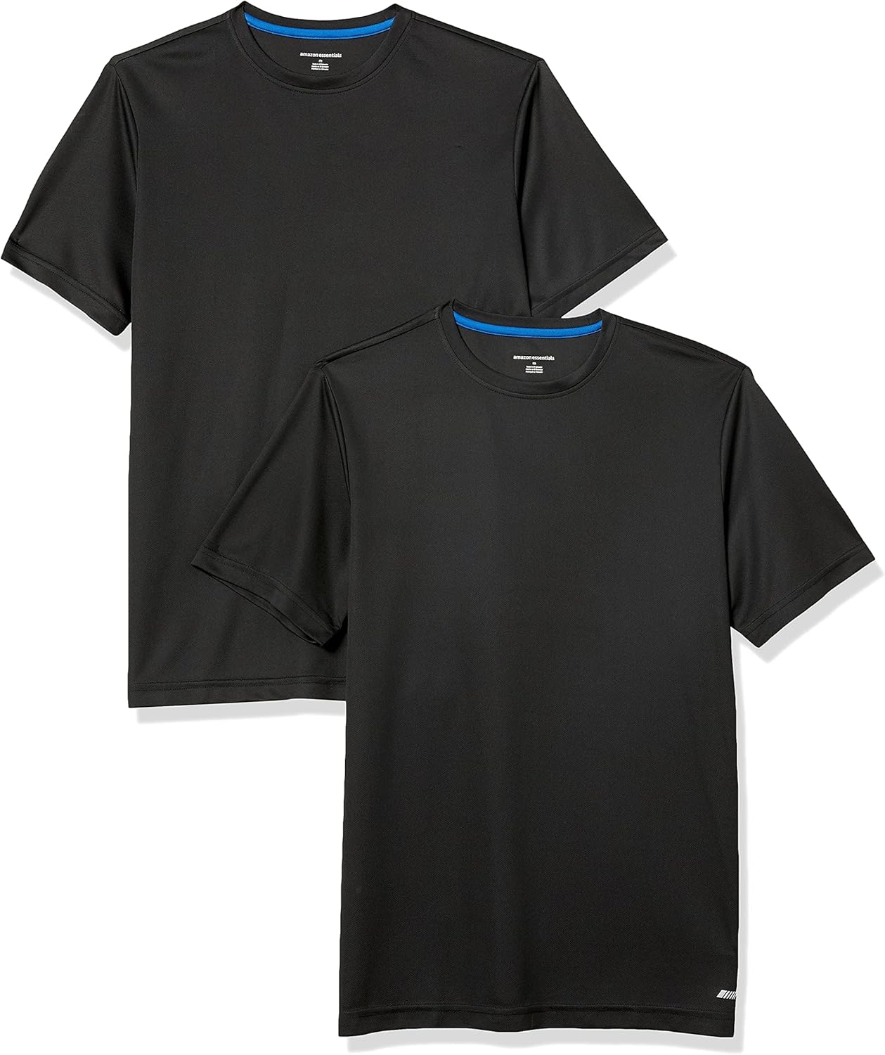 Amazon Essentials Men’s Moisture Wicking Breathable Active Performance Tech Gym T-Shirts, Pack of 2 Amazon Essentials Men’s Moisture Wicking Breathable Active Performance Tech Gym T-Shirts, Pack of 2