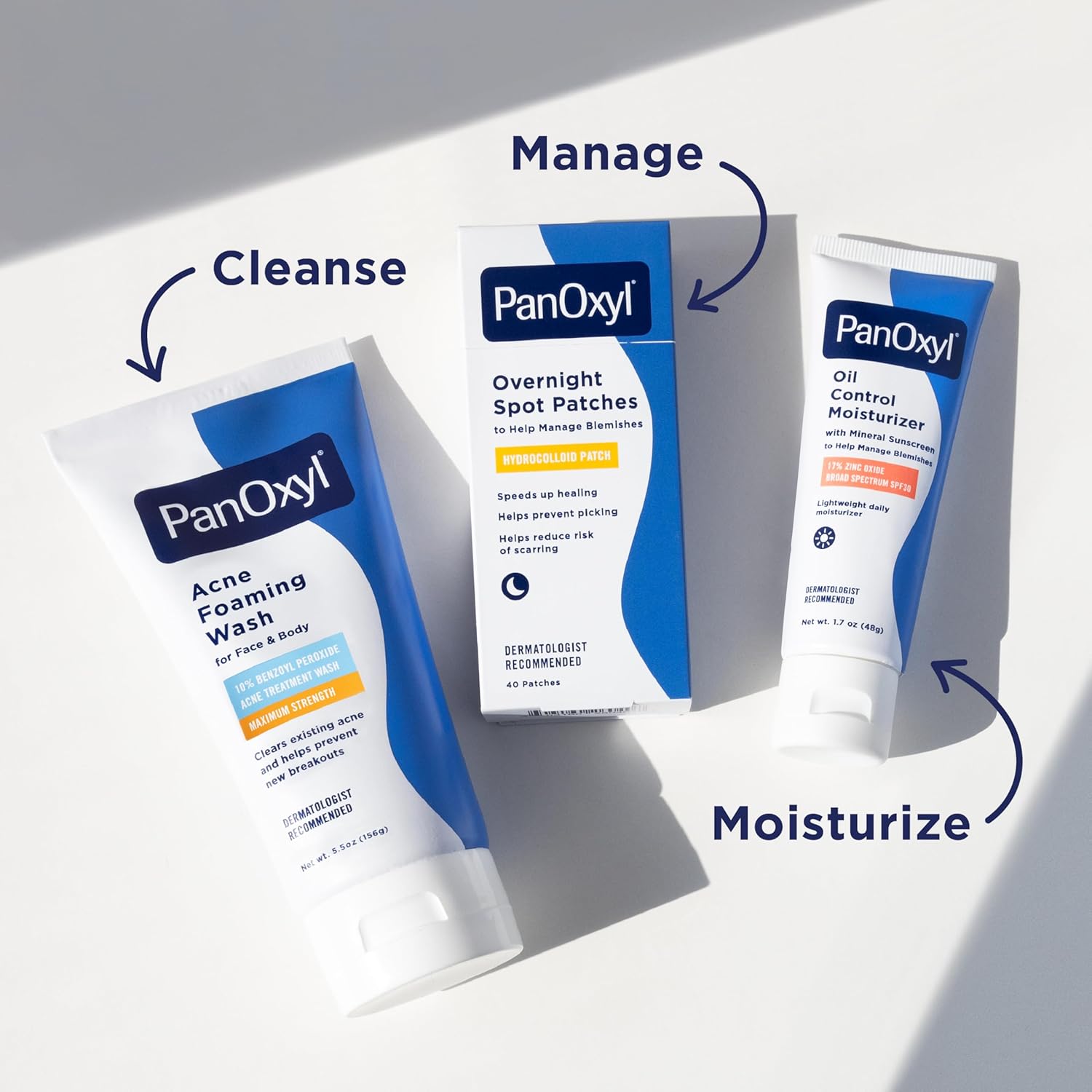 PanOxyl 10% Benzoyl Peroxide Acne Foaming Wash, Maximum Strength, Daily Acne-Fighting Face and Body Cleanser, Face Wash to Clear, Treat and Prevent Acne Pimples and Stubborn Breakouts, 5.5 Oz Tube - Image 7