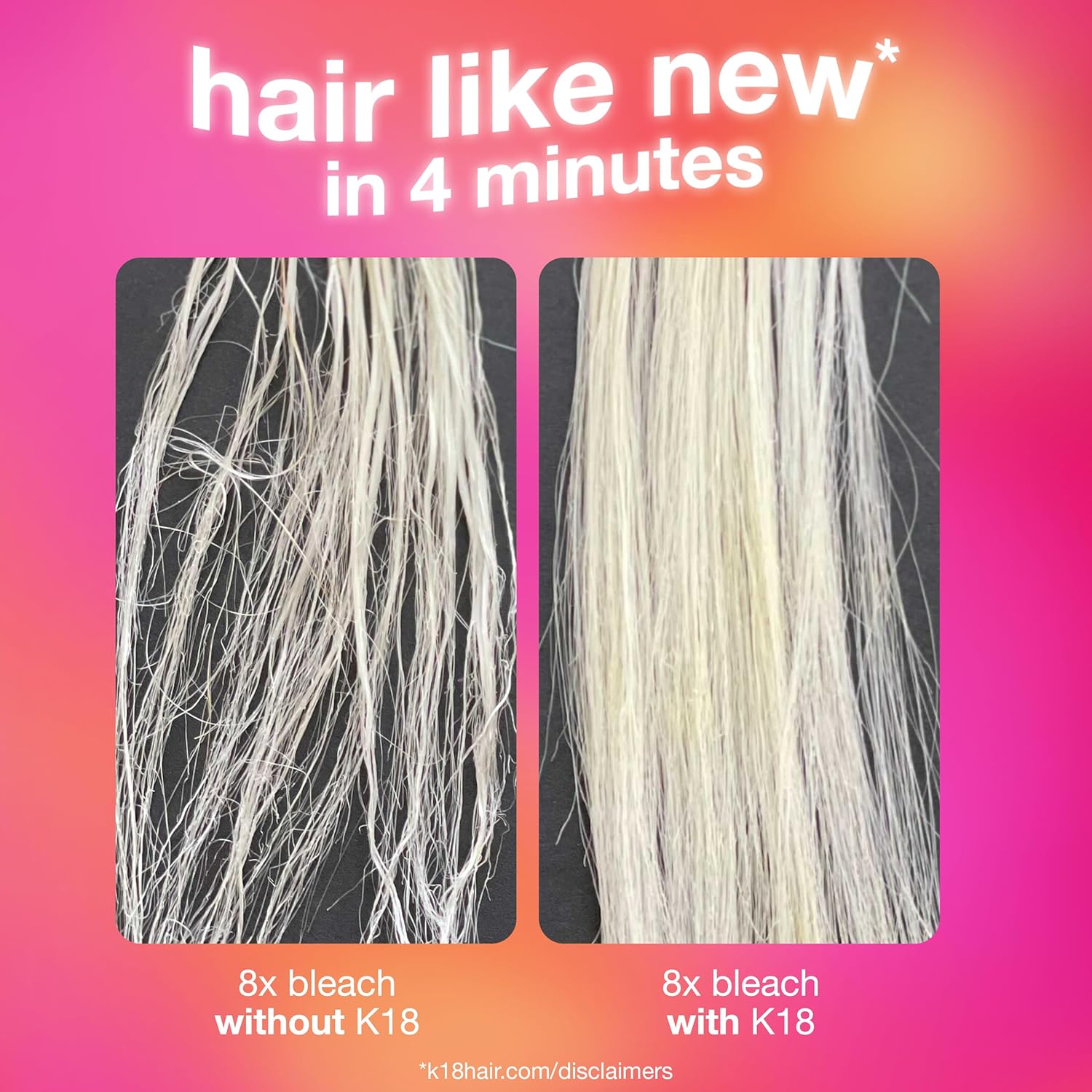 K18 Leave-In Molecular Repair Hair Mask, Patented, Lasting Repair For Dry, Frizzy, Damaged Hair, Reverse Damage In 4 Minutes From Bleach, Color, Chemical Services + Heat - Image 3