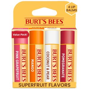 Burt’s Bees 100% Natural Moisturizing Lip Balm (Superfruit)