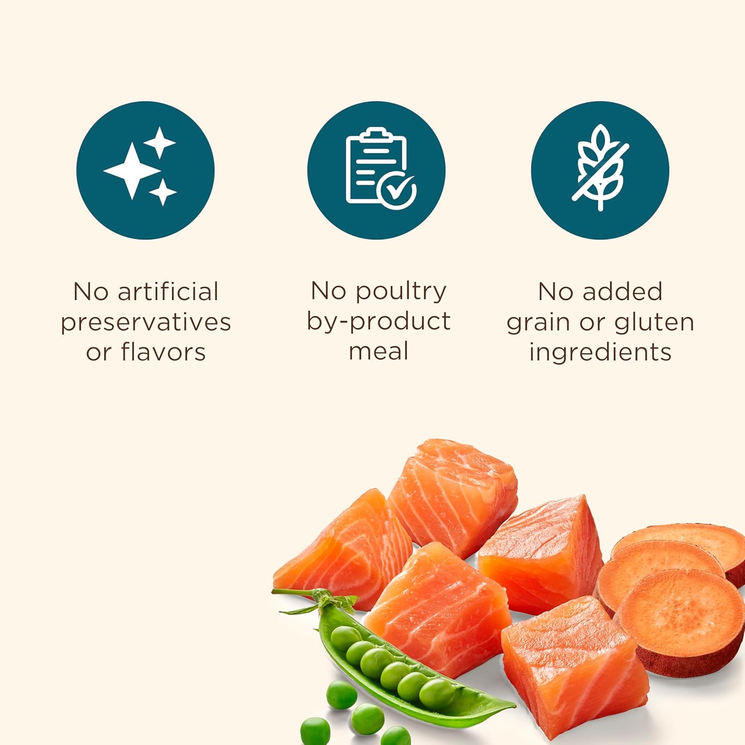 Nutrish Grain Free Dry Dog Food, Salmon & Sweet Potato Recipe, 23 lb. Bag (Rachael Ray) - Image 5