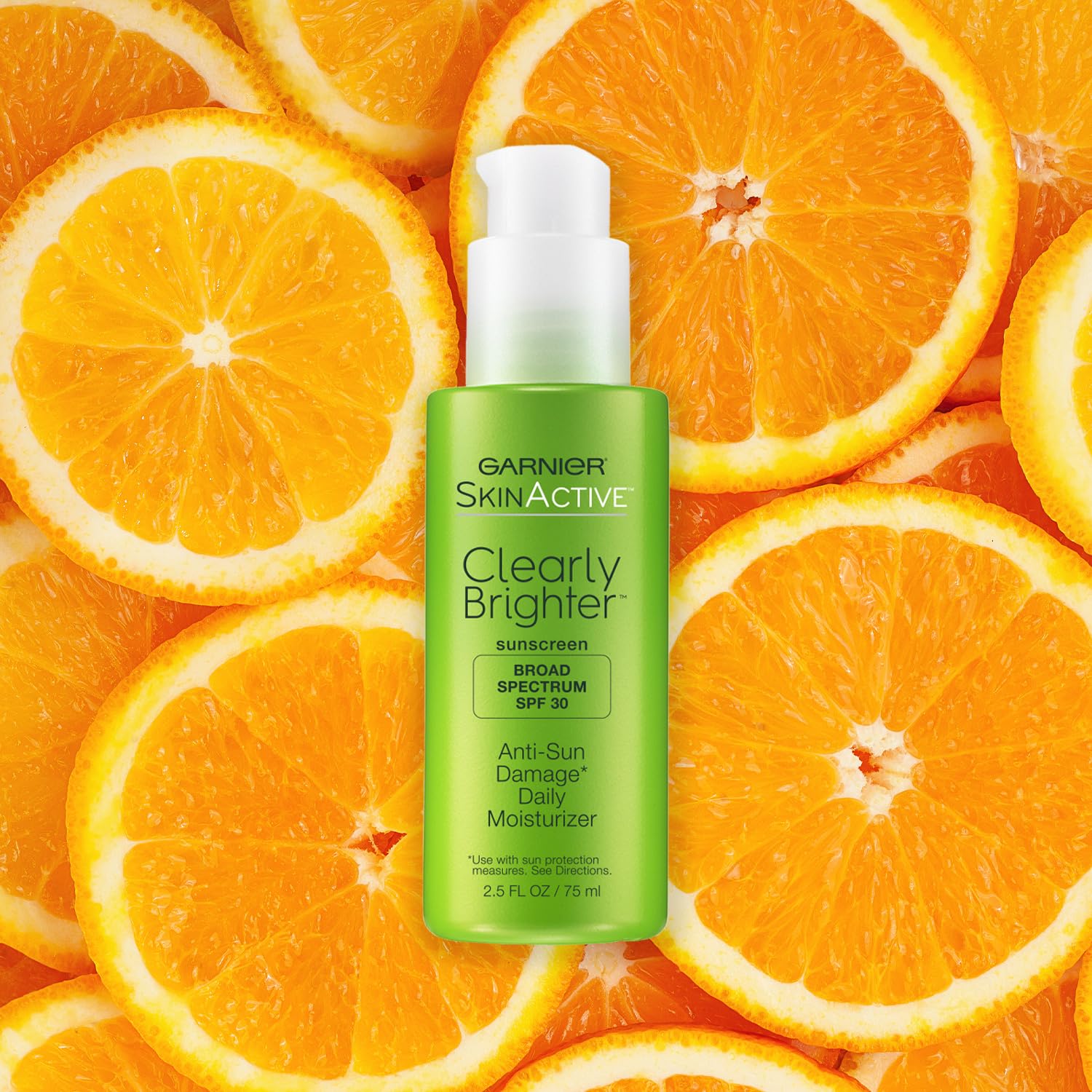 Garnier SkinActive Clearly Brighter SPF 30 Face Moisturizer with Vitamin C, 2.5 Fl Oz (75mL), 1 Count (Packaging May Vary) - Image 3