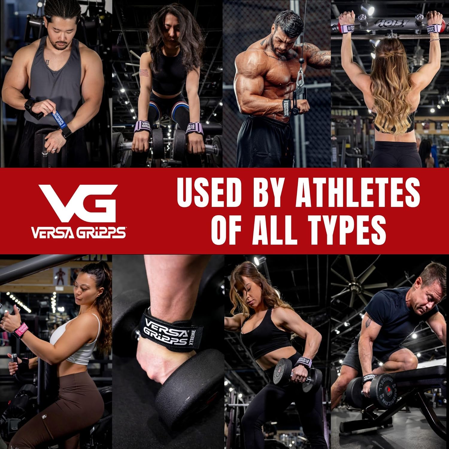 Versa Gripps® Fit Pro, Made in the USA, Wrist Straps for Female Athlete, the Best Training Accessory - Image 5