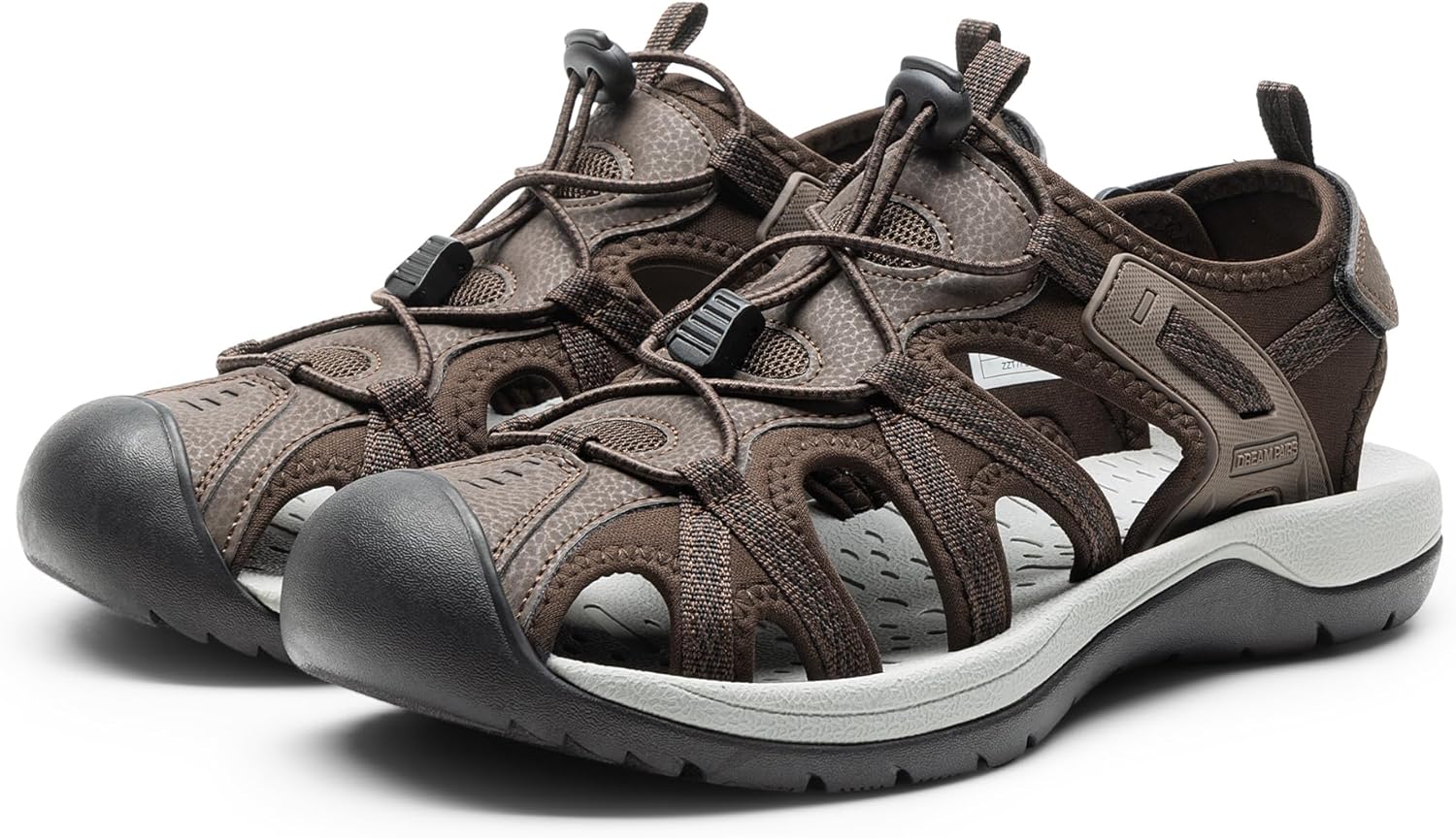DREAM PAIRS Men's Sandals Hiking Water Sport Athletic Beach Outdoor Comfortable Casual Closed Toe Summer Sandal Shoes - Image 7