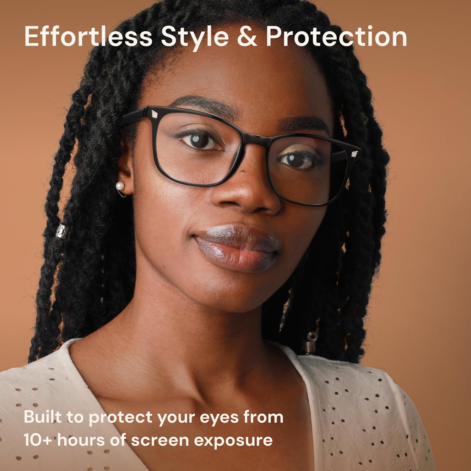 Gaoye Stylish Eyewear Frame Accessories - Blue Light Glasses for Woman - Computer Glasses for Blue Light Blocking - Image 6