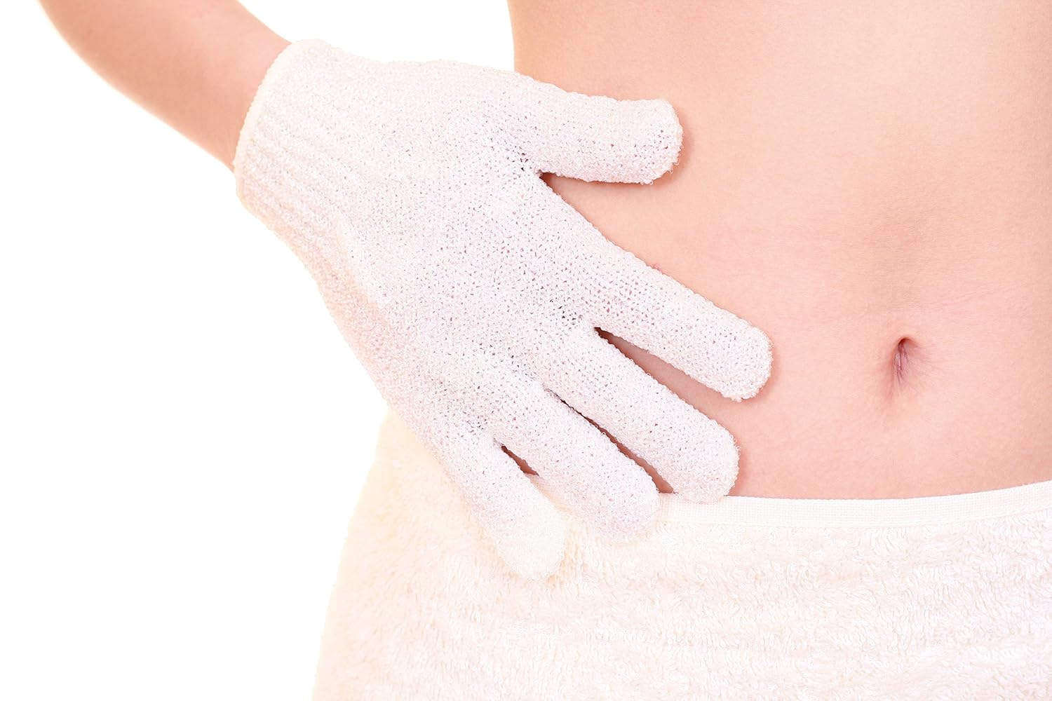 Linda Exfoliating Bath Gloves, Pack of 4 - Image 4