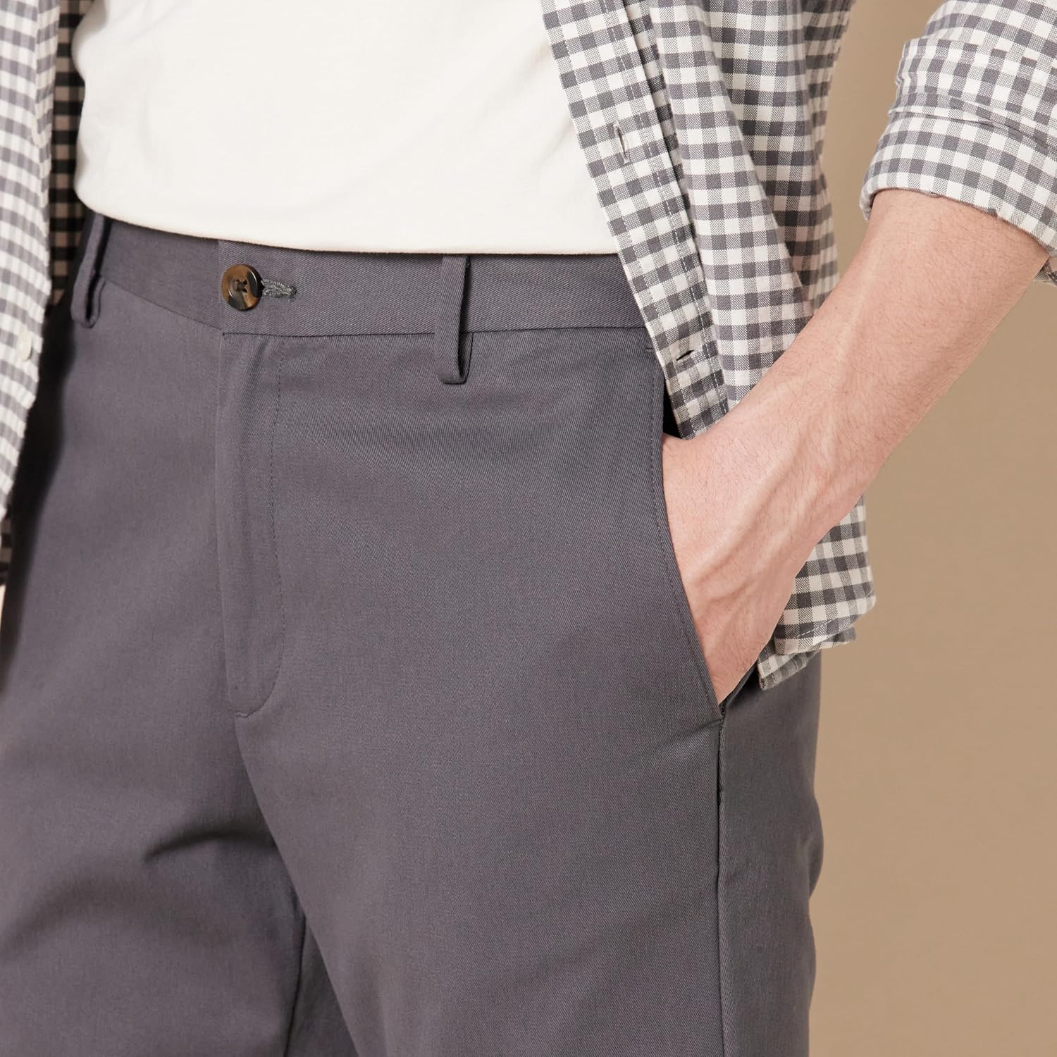 Amazon Essentials Men's Slim-Fit Wrinkle-Resistant Flat-Front Chino Pant - Image 5
