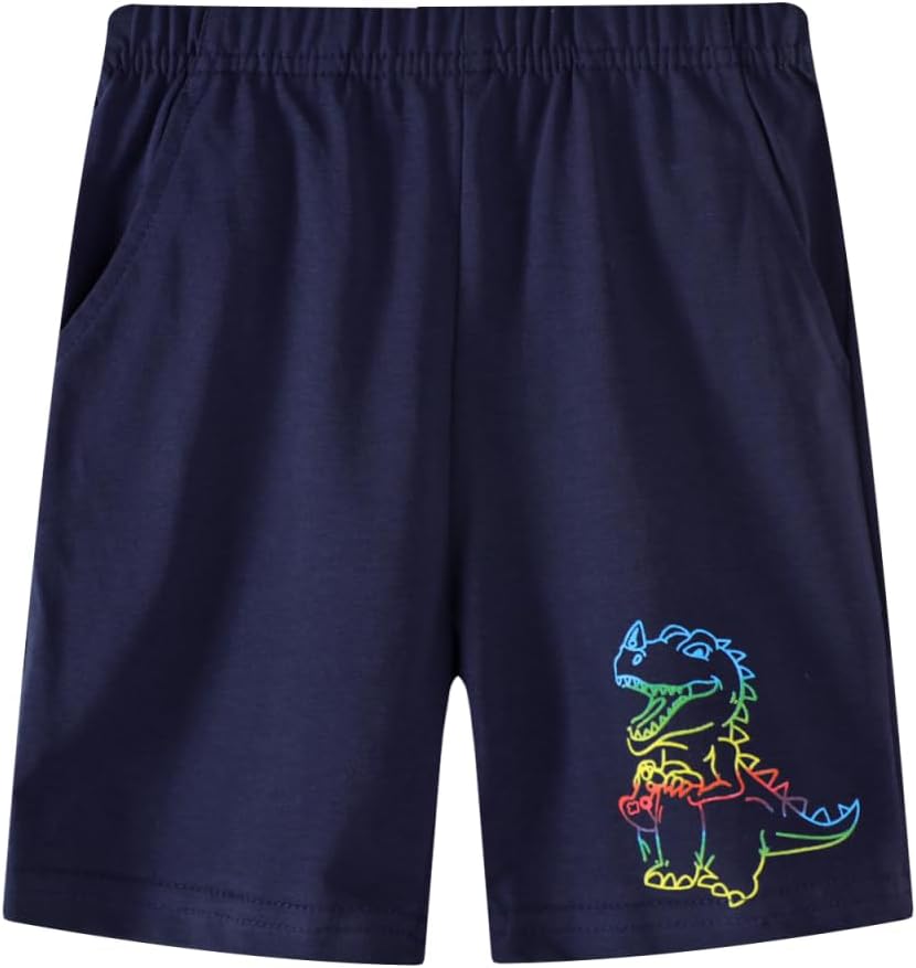 Boy Summer Clothes Toddler Outfits Kids Cotton Short Sleeve Shirt Shorts Set 2-7 Years - Image 10