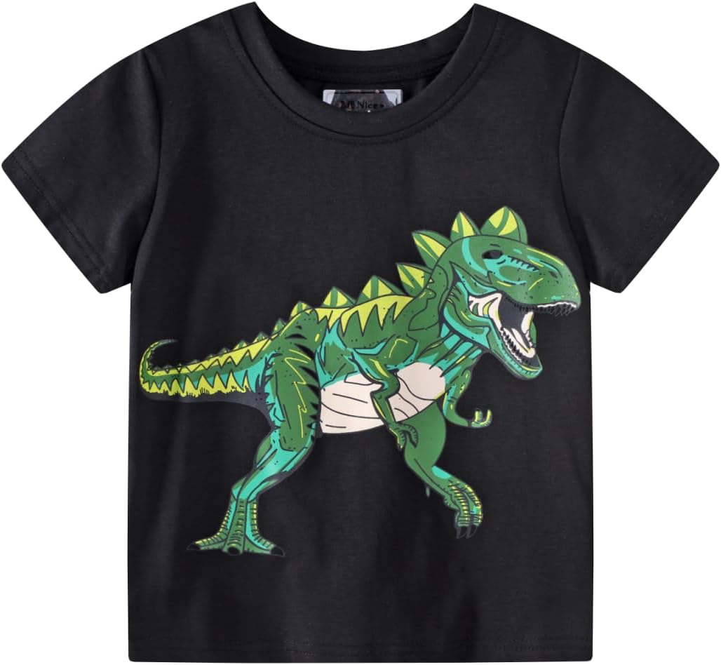 Boy Summer Clothes Toddler Outfits Kids Cotton Short Sleeve Shirt Shorts Set 2-7 Years - Image 7