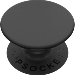 PopSockets Adhesive Phone Grip, Holder, Phone Stand – Black