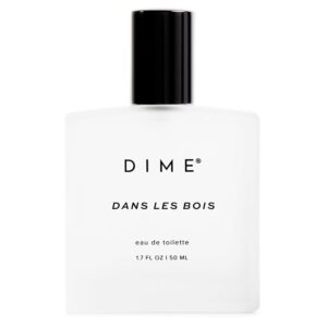 DIME Beauty Perfume Dans Les Bois – Woody Floral Perfume for Women with Cedarwood, Saffron & Night Jasmine, Clean Fragrance, Eau de Toilette, Vegan, 1.7 oz / 50 ml