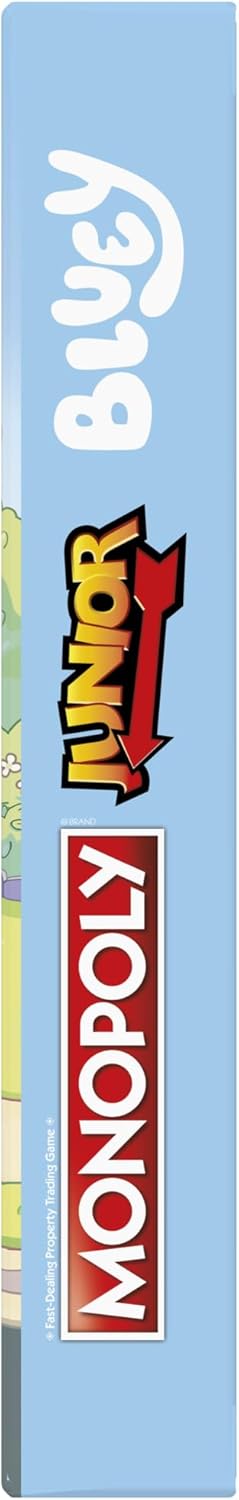 Hasbro Gaming Monopoly Junior Bluey Edition Board Game | Kids Play as Bluey, Bingo, Mum & Dad for Girls & Boys | Ages 5+ (Amazon Exclusive) - Image 16