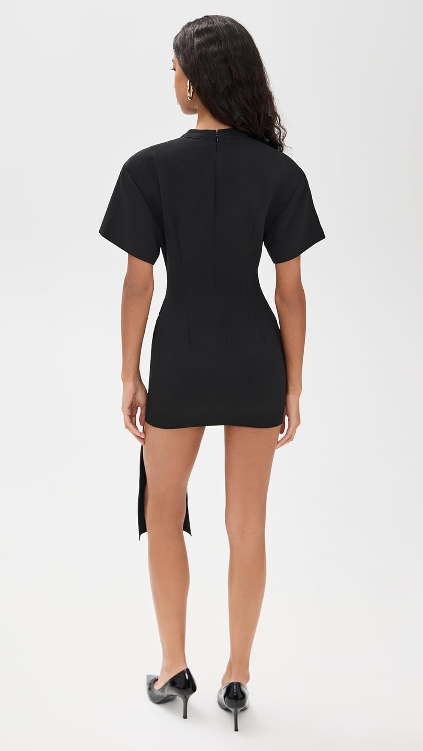 MARTINI MINI DRESS - CHOCOLATE - Image 3