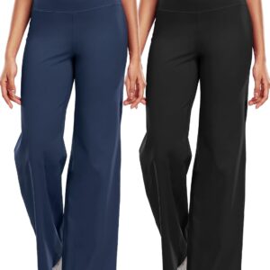 CADMUS Yoga Pants for Women Wide Leg Trousers High Waist Stretch Casual Lounge Sweatpants