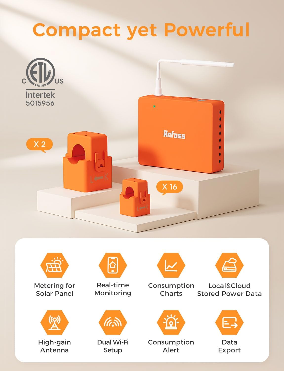 Refoss Smart Home Energy Monitor, Native Open API & Web UI (No Cloud Required), Real Time Electricity Usage Monitor, Power Consumption Meter Works with Home Assistant & MQTT, Solar Net Metering, ETL - Image 8