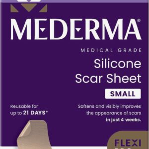 Mederma Medical Grade Silicone Scar Sheets – Improves Appearance of Old & New Scars from Injury, Burn & Surgery, Breathable & Flexible, 4 Count