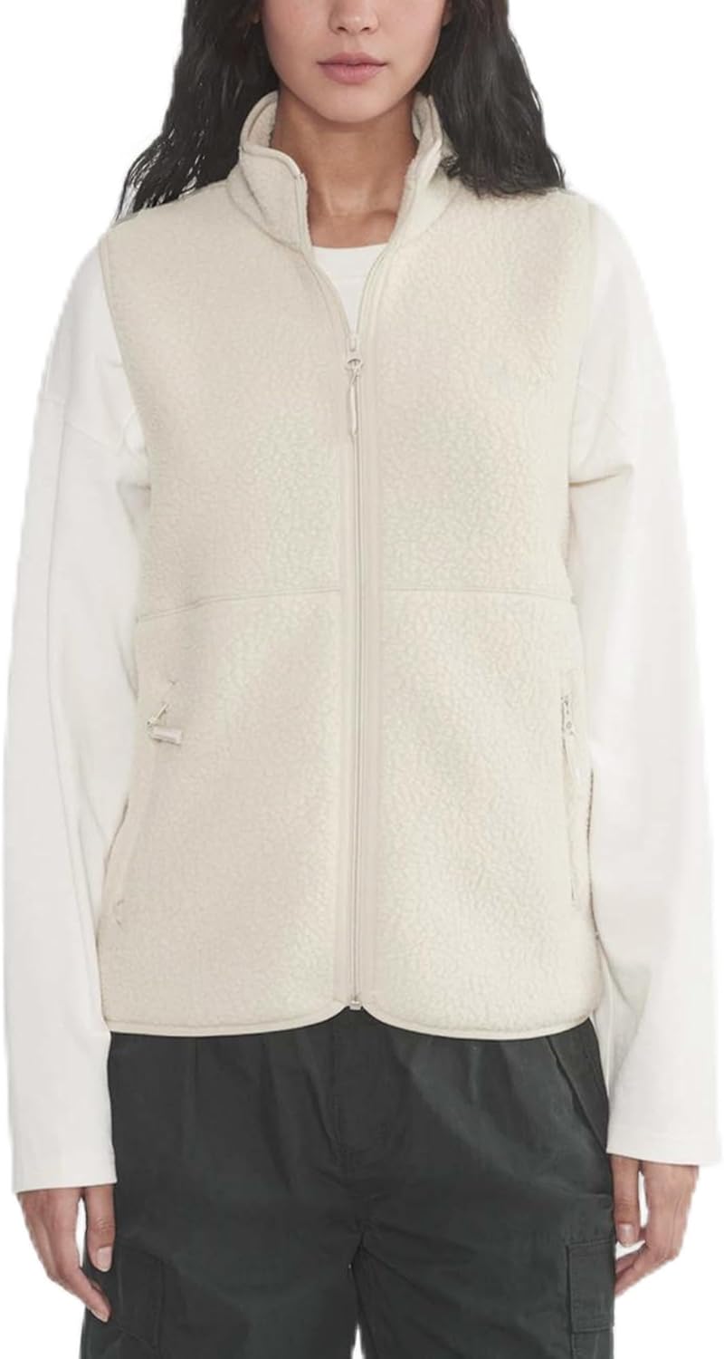 Hixiaohe Sherpa Fleece Vest for Women Trendy Warm Sleeveless Vests Jacket Lightweight Zip Coats with Pockets Fall Outerwear Hixiaohe Sherpa Fleece Vest for Women Trendy Warm Sleeveless Vests Jacket Lightweight Zip Coats with Pockets Fall Outerwear