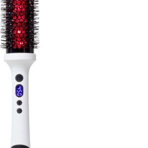 BONDIBOOST Infrared Thermal Brush, Heated Thermal Round Brush for Smooth + Shiny Hair, Dry Hair Styling for Instant Volume, Less Hair Breakage + Minimizes Snags, Frizz-Free