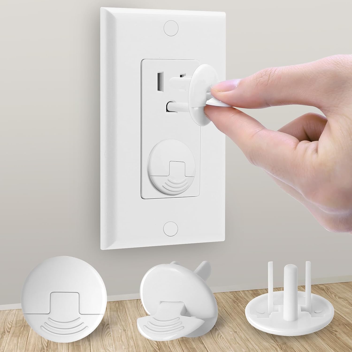 PRObebi Outlet Covers Baby Proofing White – 38 Pack Plug Covers for Electrical Outlets, Child Proof Socket Covers, Baby Safety Products for Home, Office, Easy Insatllation PRObebi Outlet Covers Baby Proofing White – 38 Pack Plug Covers for Electrical Outlets, Child Proof Socket Covers, Baby Safety Products for Home, Office, Easy Insatllation