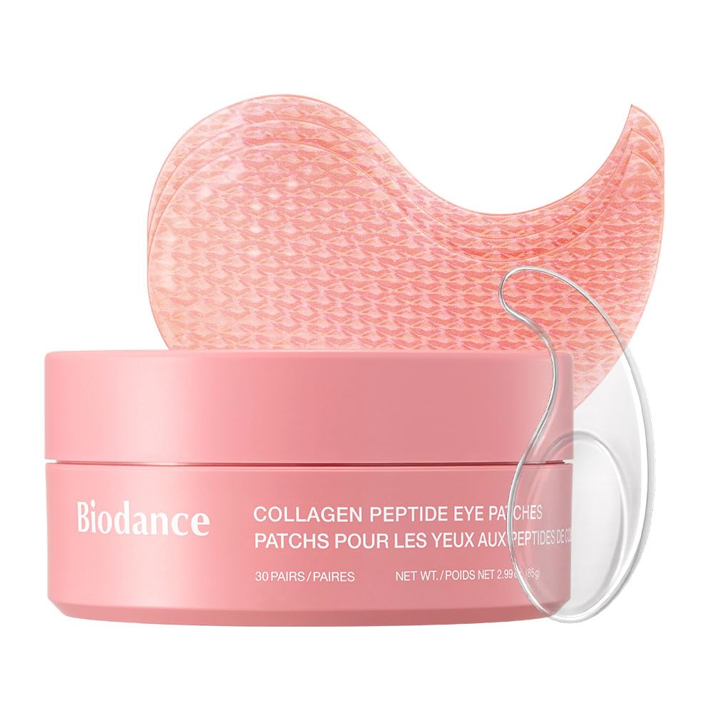 BIODANCE Collagen Peptide Eye Patches, Anti Wrinkle & Smile Line Patches for Face, Under Eye Mask for Fine Lines & Eye Bags, Travel Essentials & Self Care Gifts for Women, Korean Skin Care (60 Count) BIODANCE Collagen Peptide Eye Patches, Anti Wrinkle & Smile Line Patches for Face, Under Eye Mask for Fine Lines & Eye Bags, Travel Essentials & Self Care Gifts for Women, Korean Skin Care (60 Count)
