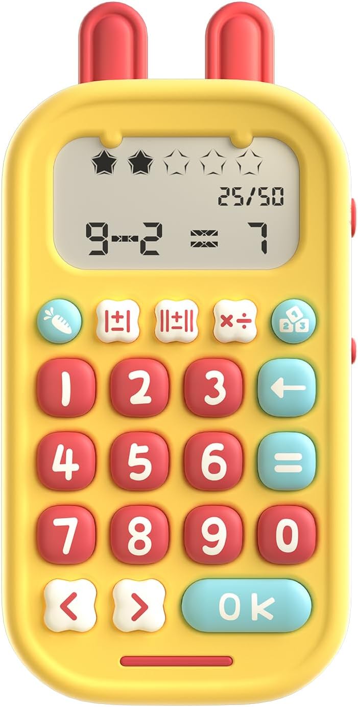 alilo Math Games for Kids Ages 5-12, Portable Math Toys for Practicing Addition, Subtraction, Multiplication and Division, Fun Educational Toy with 5 Modes, 19 Math Games, and 50K Math Questions alilo Math Games for Kids Ages 5-12, Portable Math Toys for Practicing Addition, Subtraction, Multiplication and Division, Fun Educational Toy with 5 Modes, 19 Math Games, and 50K Math Questions