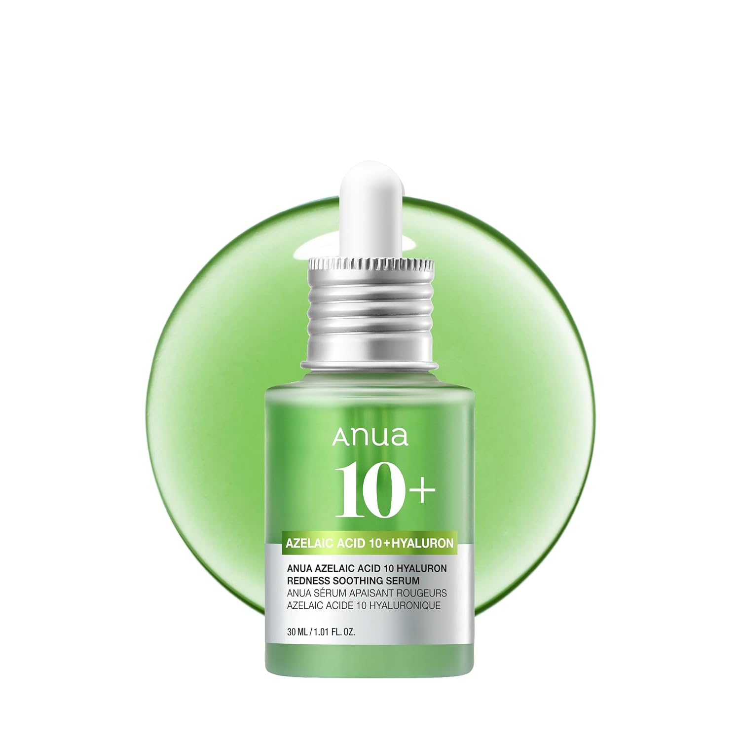 Anua Azelaic Acid 10 Hyaluron Redness Soothing Serum, Facial Serum for Blemish-Prone & Oily-Prone Skin, Lightweight & Hydrating Blemish Care, Hyaluronic Acid, Korean Skincare, 1.01 fl oz. Anua Azelaic Acid 10 Hyaluron Redness Soothing Serum, Facial Serum for Blemish-Prone & Oily-Prone Skin, Lightweight & Hydrating Blemish Care, Hyaluronic Acid, Korean Skincare, 1.01 fl oz.