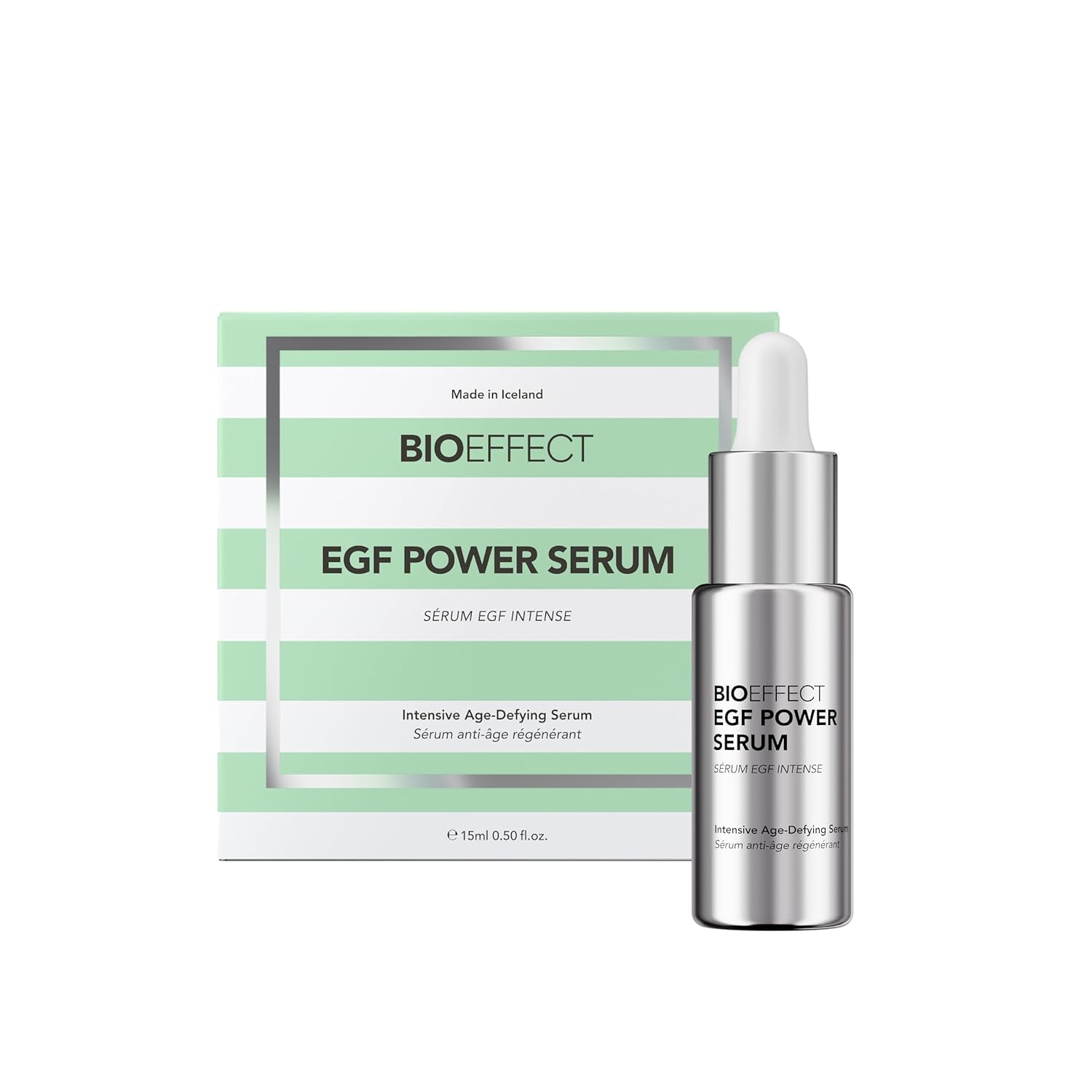 BIOEFFECT EGF Power Serum | Epidermal Growth Factor + KGF + Hyaluronic Acid | Intensive Age-Defying Face Treatment for Deep Wrinkles, Firmness & Skin Renewal, 15 mL / 0.50 oz - Image 2