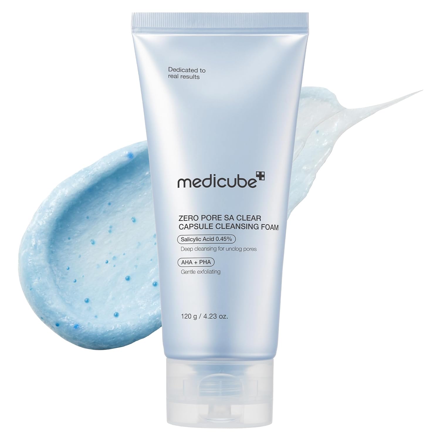 medicube Facial Cleanser Zero Pore Capsule Cleansing Foam | Daily Gentle Cleanser for Skin Texture, Blackhead & Pore Care | AHA, BHA & PHA for Deep Cleansing | Korean Skincare, 4.23 oz medicube Facial Cleanser Zero Pore Capsule Cleansing Foam | Daily Gentle Cleanser for Skin Texture, Blackhead & Pore Care | AHA, BHA & PHA for Deep Cleansing | Korean Skincare, 4.23 oz