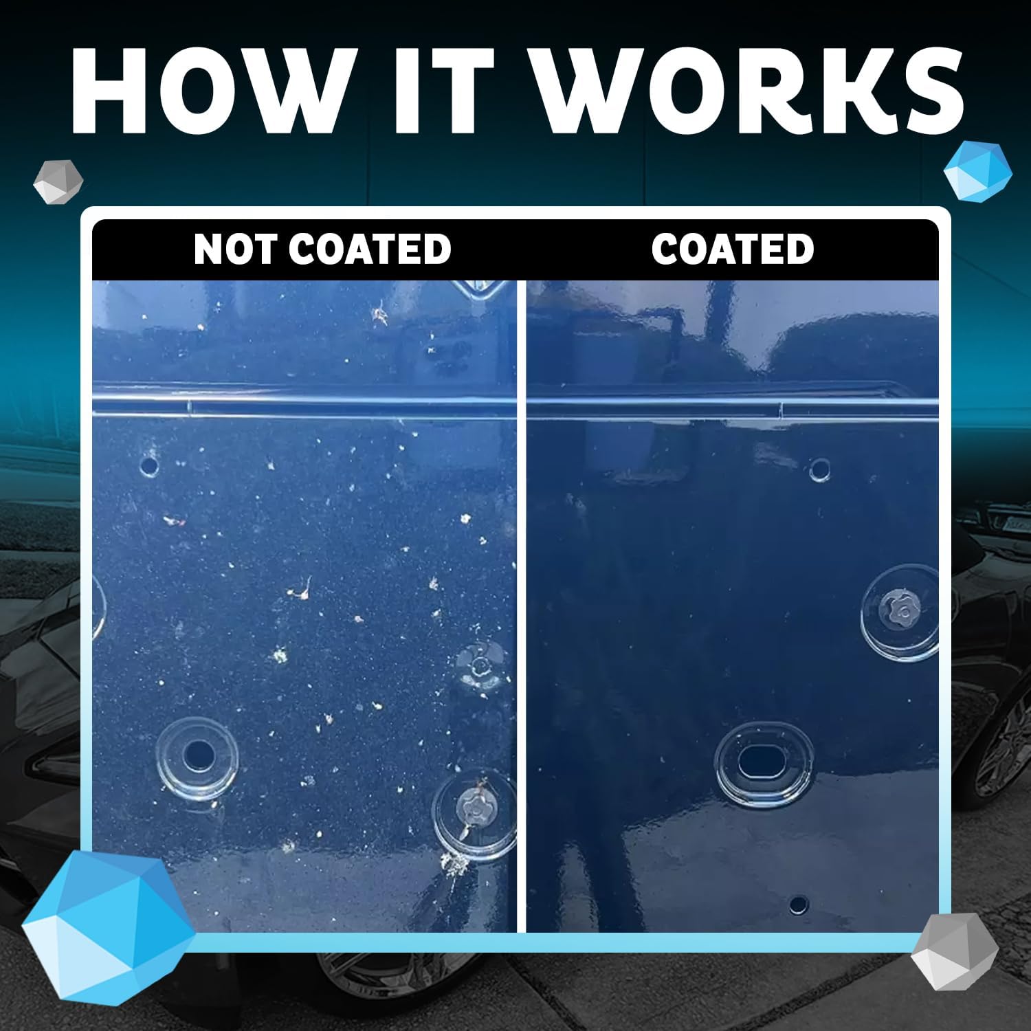 MAXLONE™ 20oz Car Spray with Triphene®, Quick Spray & Wipe All Purpose Waterless Detailer, Better Than Any Car Detailing Kit - Clean, Shine, Protect Paint, Glass, Wheels, and Trim Without Pre-Washing - Image 6