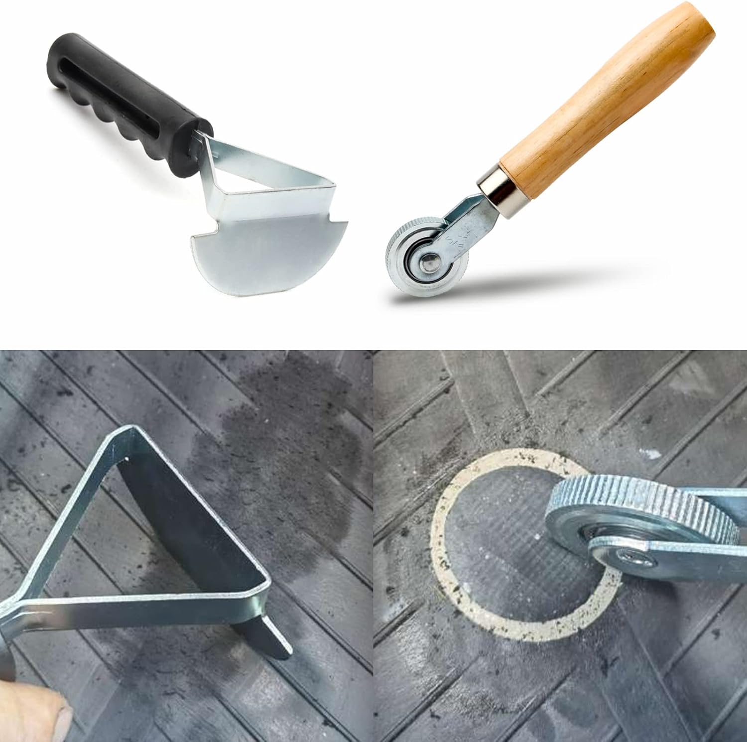 Shineyoo Tire Repair Patch Tools Tire Buffing Wheels 42 mm 55mm Tungsten Steel Buffing Wheel with Tire Patch Roller Scraping Cutter for Car Tire Grinding Polishing Accessories Kit - Image 6