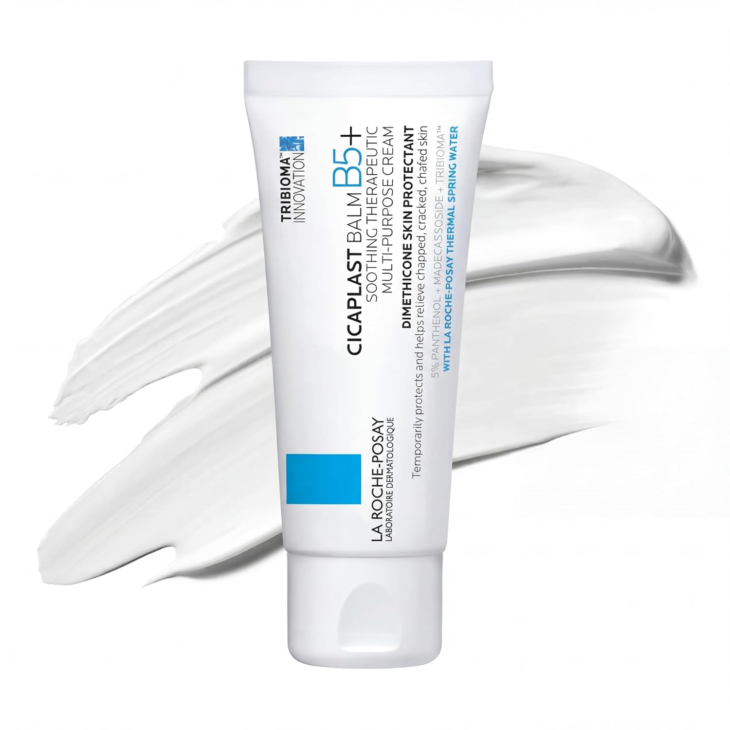 La Roche-Posay Cicaplast Balm B5 Skin Barrier Repair Cream with Centella Asiatica, Shea Butter & Panthenol | Multi-Purpose Healing Ointment for Dry, Irritated Skin | Face, Body & Hand Balm, Baby Safe La Roche-Posay Cicaplast Balm B5 Skin Barrier Repair Cream with Centella Asiatica, Shea Butter & Panthenol | Multi-Purpose Healing Ointment for Dry, Irritated Skin | Face, Body & Hand Balm, Baby Safe