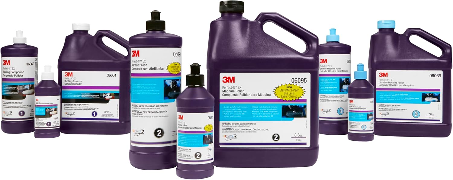 3M Perfect-It Ultrafine Machine Polish, 06068, 32 Fl.Oz, Paint Polish, Automotive Professional-Grade Polish - Image 6