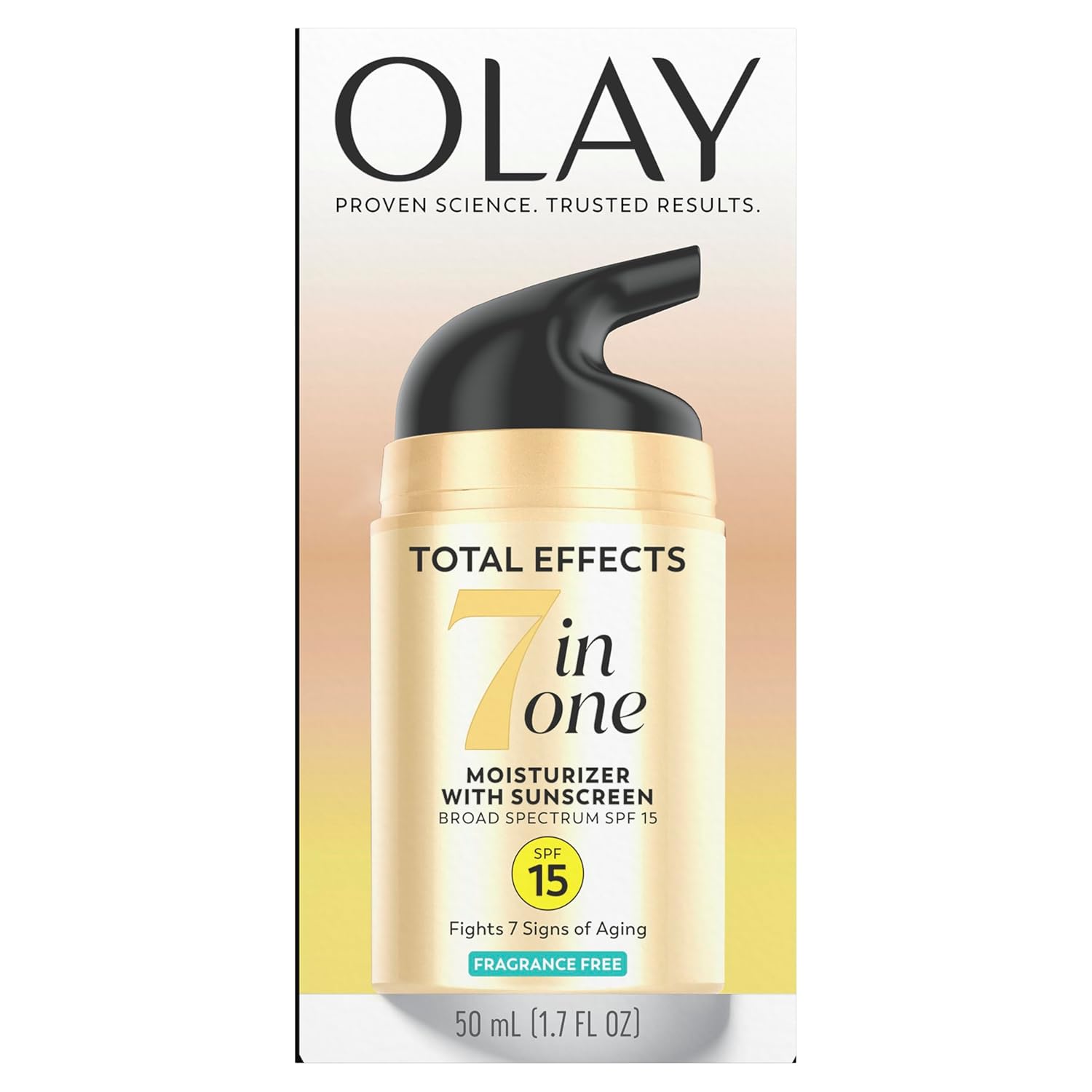 OLAY Total Effects 7-in-1 Anti-Aging Face Moisturizer with SPF 15, Fragrance-Free 1.7 oz - Image 12