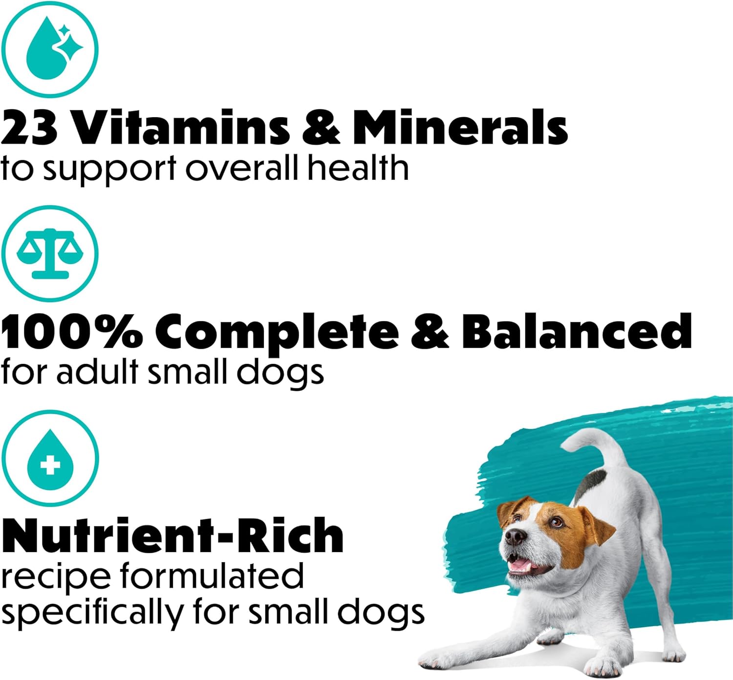 Purina Beneful Incredibites With Farm-Raised Beef Natural Small Breed Dry Dog Food With Added Vitamins, Minerals and Nutrients - (Pack of 4) 3.5 lb. Bags - Image 3