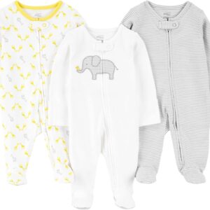 Simple Joys by Carter’s Baby 3-Pack Neutral Sleep and Play