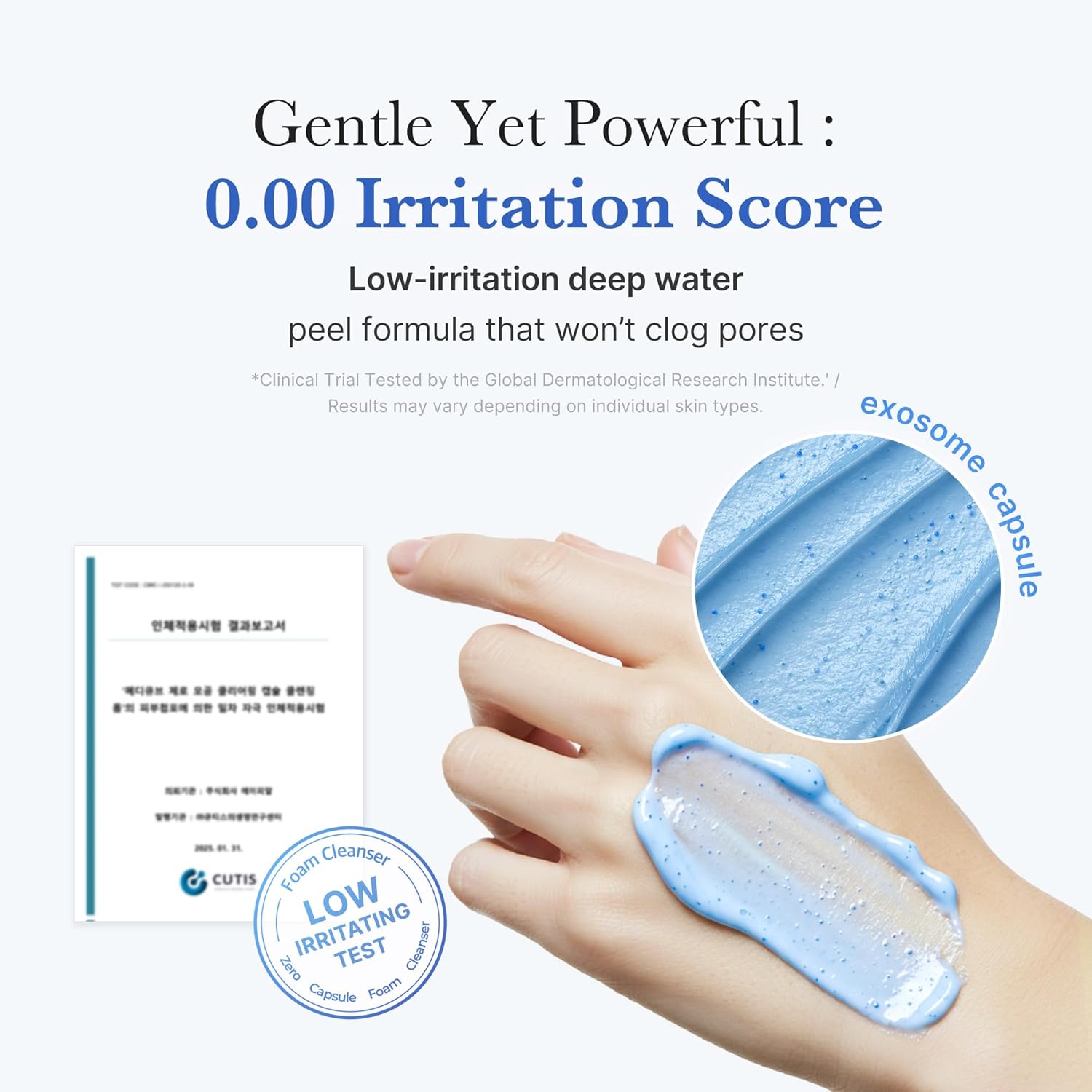 medicube Facial Cleanser Zero Pore Capsule Cleansing Foam | Daily Gentle Cleanser for Skin Texture, Blackhead & Pore Care | AHA, BHA & PHA for Deep Cleansing | Korean Skincare, 4.23 oz - Image 6