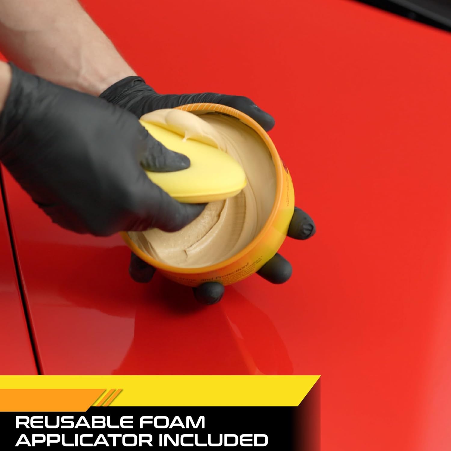 Formula 1 Carnauba Car Wax Paste - High-Gloss Shine - Polish for Car Detailing to Shine & Protect – Remove Haze and Paint Swirls w/ Micropolishing Agents – Car Cleaning Supplies (12 oz) - Image 7