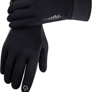 SIMARI Winter Gloves for Women Men – Cold Weather Thermal Touch Screen Ski Snow Glove Liners, Non-Slip Palm & Warm Fleece Lined, for Running Cycling Driving Hiking Walking Sports Outdoor Texting Work