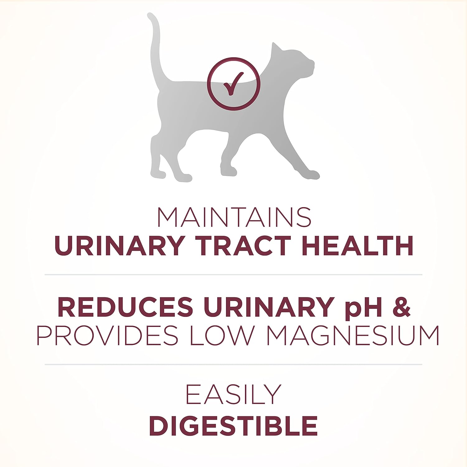 Purina ONE High Protein Dry Cat Food, +Plus Urinary Tract Health Formula - 7 lb. Bag - Image 3
